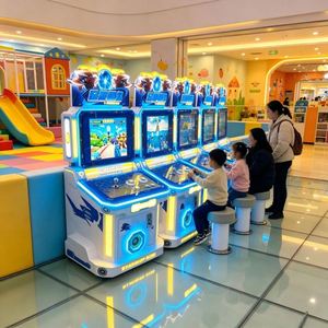 Équipement de divertissement vidéo - Console de jeu pour enfants "Starship Rise" - Console avec plusieurs options de jeu - Product Image 3