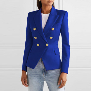 Blazer Casual de Mujer para <span class=keywords><strong>Primavera</strong></span>/<span class=keywords><strong>Verano</strong></span>/Otoño/<span class=keywords><strong>Invierno</strong></span>, Cierre de un Botón, Color Sólido, Corte Regular - Product Image 1