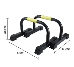 Gravity Fitness Dip Bars Steel Push Up Bars Gymnastic Parallettes Steel Parallettes Set