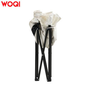 Chaise pliante portable Woqi, structure en aluminium, tissu Oxford, chaise longue de jardin, capacité de charge de 150 kg - Product Image 3