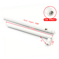 Antenne Cellulaire Tejaite ANT-F 433MHz/5GHz en Gros pour RPSMA, Antenne Omnidirectionnelle en Caoutchouc 3dBi 6dBi à Vis RF