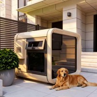 Maison mobile pour animaux de compagnie – Vente en gros par lots pour parcs et complexes hôteliers pour animaux, et projets de construction paysagère
