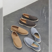 Chaussures décontractées en cuir PU grande taille, style classique, à enfiler, pour homme, collection 2025 – Idéales pour un style de vie décontracté