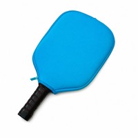 Housse de raquette portable en néoprène Dynamic Snail personnalisable pour le tennis de table, le pickleball et le tennis