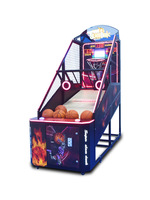 Machine de jeu de basket-ball d'arcade robuste avec tableau de scores et effets sonores - Équipement de qualité commerciale