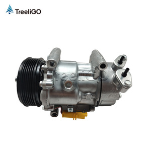 Autres systèmes de climatisation Compresseurs d'air conditionné DS105019 6453XJ pour PEUGEOT 206 <span class=keywords><strong>307</strong></span> 6V12 <span class=keywords><strong>Compresseur</strong></span> de climatisation - Product Image 1
