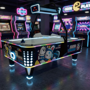 Table de jeu de hockey sur air HGR Amusement Space pour 2 joueurs, en bois, métal et acrylique, 110V 220V 520x860x190mm, pour enfants et adultes, salle de jeux à domicile - Product Image 5