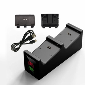 <b>Xbox</b> One Dual <b>Controller</b> Charging Dock With 2 Rechargeable Batteries Type C <b>Cable</b> For <b>Xbox</b> One Series X S - Product Image 2