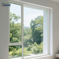 Ventana Abatible de Diseño Moderno, de Alto Rendimiento, con Rotura de Puente Térmico, Perfil de Aluminio, Doble Acristalamiento, Eficiente Energéticamente, para Viviendas