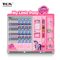 TCN Petite boîte surprise Distributeur automatique de cartes à collectionner avec présentoir à vendre