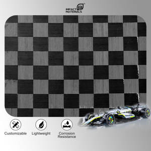 Tela de Fibra de Carbono Seca de Tejido Liso y Estabilizado de 24k, Tela de Fibra de Carbono de Tejido Extendido para Automóviles, Sombrillas para Niños - Product Image 6