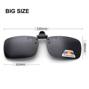 Gafas de sol polarizadas para conducción de automóviles, montura verde y gris con lentes Tac con clip, gafas para PC - Product Image 4