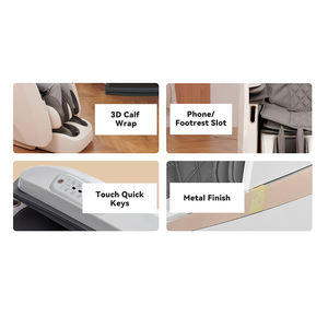 Ihoco 002P <span class=keywords><strong>Fauteuil</strong></span> de massage complet du corps avec coque sans couture Airbags compressés à zéro gravité Chaleur-zéro gravité et relaxation complète du corps - Product Image 6