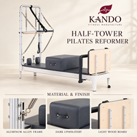 Mesin Pilates Tower Reformer untuk Studio Kompak, Pelatihan Komersial, Penggunaan Multifungsi, dan Peralatan Studio Profesional