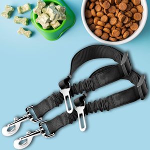 Ceinture de sécurité en nylon pour chien, laisse réglable pour animaux de compagnie, sangle réfléchissante pour siège de voiture, ceinture de sécurité pour chien - Product Image 3