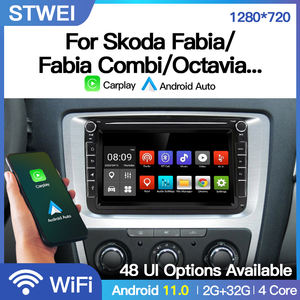 STWEI pour Passat VW Skoda Fabia Combi Octavia autoradio multimédia vidéo Android14 Auto Carplay DSP Player GPS Wifi Navigation - Product Image 2