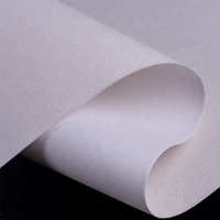 Grand rouleau de toile de coton mate 360gsm personnalisée, impression à jet d'encre