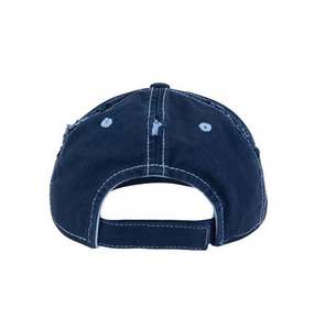 Gorra de béisbol de estilo desgastado lavado sombrero de papá de algodón de 6 paneles sin estructura vintage - Product Image 3