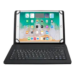Teclado Multi-Device Built-in Cellphone Cradle Custom Keyboards Portable Tablet Keyboards Touch Pad Bluetooth Wireless Keyboards