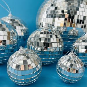 20 25 30 40 50 cm Neujahr Weihnachten Discokugel Bühnenbeleuchtung Disco-Spiegelkugel Bühne <span class=keywords><strong>Party</strong></span> Festival Feier auf Bestellung gefertigt - Product Image 2