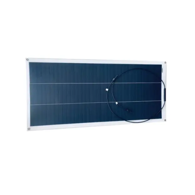 Módulo PV de celda de Tejas mono 130W Panel solar flexible 130wp panel solar flexible 130 vatios para RV marino