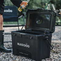 Glacière isotherme Blackdog 26L pour camping et transport extérieur