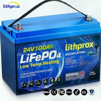Batterie de chariot élévateur Lifepo4 24V 100Ah, batterie au phosphate de fer et de lithium, haute puissance pour chariot élévateur, CE RoHS UL FCC IP67 OEM ODM