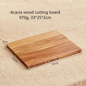Juego de 3 Tablas de Cortar de Madera de Acacia Duraderas y Multiusos con Diseño Láser, Estilo <span class=keywords><strong>Libro</strong></span>, Último Modelo en Venta - Product Image 4