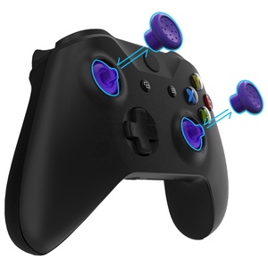 Joystick analogique amovible à base violette pour manette Xbox One Elite, hauteur réglable, compatible Xbox X S - Product Image 1