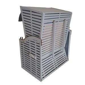 Thiết kế mới bãi biển ghế/strandkorb 2 CHỖ NGỒI bãi biển giỏ hoàn toàn nằm với mở rộng footrests gối cho vườn bãi biển sử dụng - Product Image 4