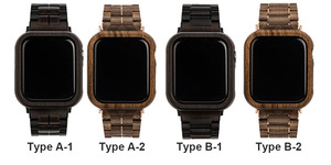 Di Lusso su misura In Acciaio Inox Metallo Legno Smart <span class=keywords><strong>Watch</strong></span> Band Per Apple Serie di orologi 6 5 <span class=keywords><strong>4</strong></span> Se 38 Millimetri 40mm 42 Millimetri 44 Millimetri Cinghia - Product Image 5