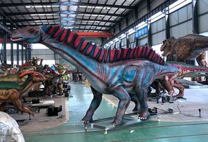 โมเดลไดโนเสาร์อะมาคาซอรัสเหมือนจริงทำจากซิลิโคนเทียมสำหรับตกแต่งสวนผจญภัยในร่มห้างสรรพสินค้า - Product Image 3