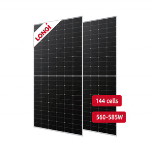 Panneaux solaires Longi 580W Longi LR5-72 <span class=keywords><strong>HPH</strong></span> 585W 580W 575W Panneau solaire Longi 600W Himo 6 Explorer Panneau photovoltaïque - Product Image 5