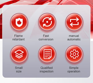 WFQ2-125/2P monophasé 1000A capacité de coupure double puissance commutateur de transfert automatique Miniature CB classe changement d'urgence - Product Image 6