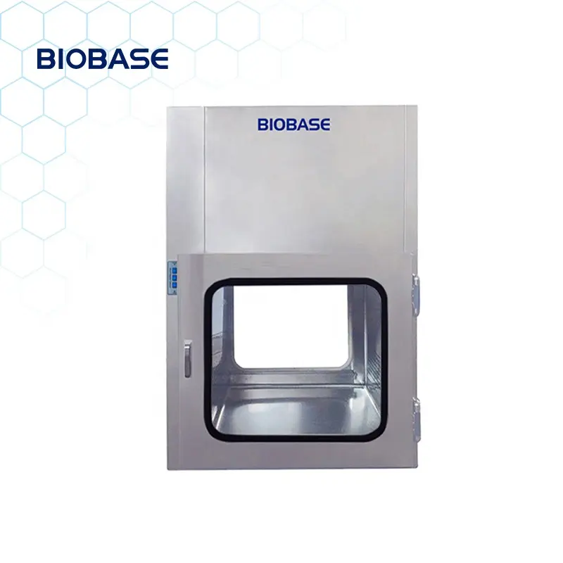 BIOBASE China Air Shower Pass Box FFU HEPA filtro Equipamentos para sala limpa