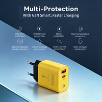 Penjualan Laris Grosir Charger Dinding Laptop USB-C 20W 2-Pack Dual Port PD Type-C USB A QC3.0 EU US PLUG Produsen
