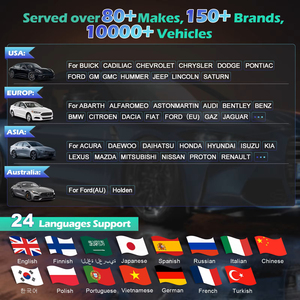 VDIAGTOOL VD70 tutti gli strumenti di diagnostica per auto di sistema di Test attivo FCA ECU codifica OBD2 lettore di codici Scanner per veicoli 39 + reset - Product Image 4