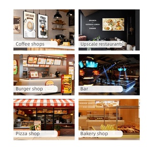 43 55 65 75 86 Inch Commercial Advertising Display 1500nit 2500nit High Brightness LCD <strong>Wall</strong> Mount Digital <strong>Signage</strong> with Animation - Product Image 6