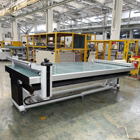 Laminateur à plat pneumatique manuel à format large LF1325-B4 certifié CE, 220V/110V, table d'application