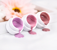 WEKILOU Gel UV de Construction Dur pour Extension d'Ongles, Haute Qualité, Effet Nude, Paillettes Réfléchissantes, pour Nail Art