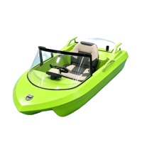 Kart aquatique double certifié CE, coque en alliage aluminium-magnésium, lithium, charge rapide, pour dérive aquatique en lac et parc, vente en gros