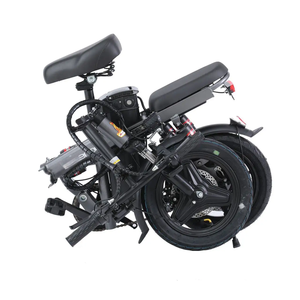 Bicicleta Eléctrica Plegable de 350W 15AH para Desplazamientos, 14 Pulgadas, 48v, Batería de Litio Extraíble, 20 MPH - Product Image 4