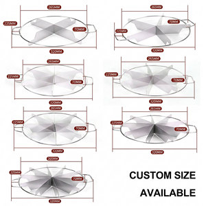 Utensile da Forno Personalizzato, Taglierina per Torte a 6/7/8 Fette, Marcatore <span class=keywords><strong>di</strong></span> Porzioni, Pressa Manuale per Impasto, Tagliapizza Rotondo - Product Image 6