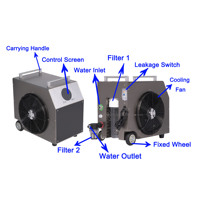 Machine de refroidissement portable en acier inoxydable pour bain de glace, thérapie et récupération sportive, avec pompe, réservoir 5L, refroidissement à 0 degré, WiFi, 1HP
