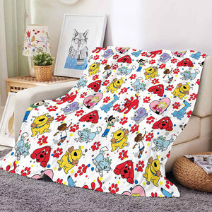 Nouvelle couverture en flanelle polaire mignonne <span class=keywords><strong>de</strong></span> dessin animé Clifford le chien <span class=keywords><strong>rouge</strong></span>, décoration personnalisée pour <span class=keywords><strong>la</strong></span> maison, <span class=keywords><strong>la</strong></span> chambre, le lit, le canapé, le bureau, les jetés <span class=keywords><strong>de</strong></span> <span class=keywords><strong>sieste</strong></span> - Product Image 5