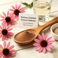 Extrait de Poudre de Plante d'Échinacée Purpurea de Qualité Alimentaire Naturelle, Fourniture d'Usine, pour la Fabrication de Boissons et de Produits Nutritionnels