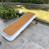 Passerelle gonflable légère et robuste en acier pour yachts, voiliers, planches de surf – Accès sécurisé avec double paroi en PVC
