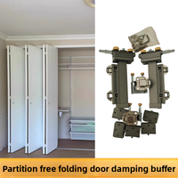 Xiruisi Armoire métallique améliorée de style japonais avec porte pliante, rail de suspension et rail inférieur coulissant, à montage en surface et style ouvert