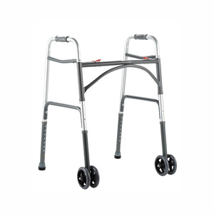 Déambulateur pliant en aluminium Foxconn avec roues doubles de 5 pouces pour personnes âgées, aide à la mobilité - Product Image 1