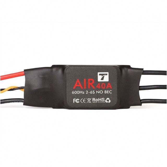 LIGPOWER AIR 40A 6S 600Hz No BEC BLDC Motor Speed Controller for Multi-rotor UAV Drones